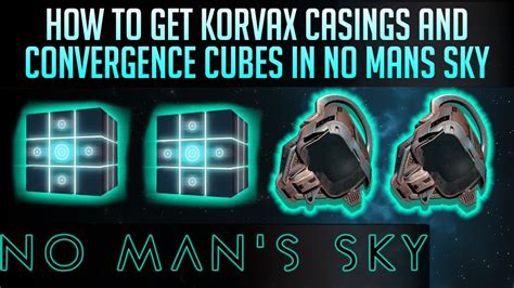 Korvax Convergence Cube. . Nms convergence cube